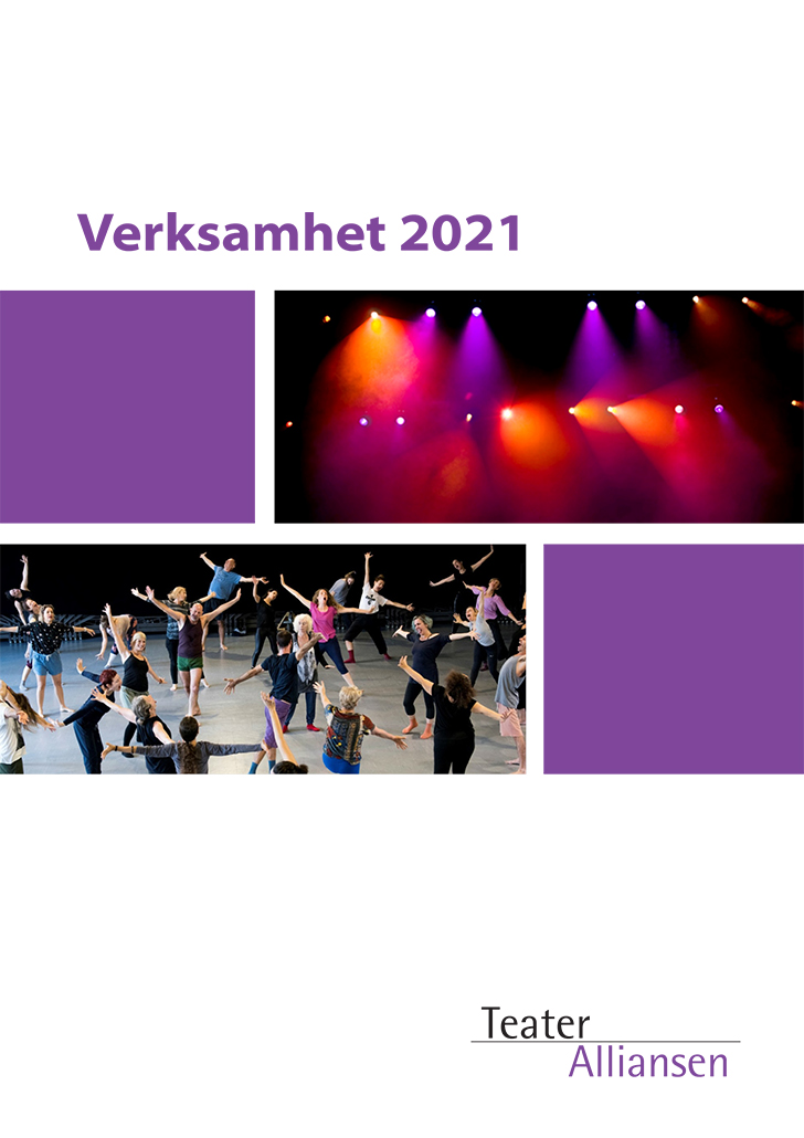 TeaterAlliansen Verksamhet 2021 omslag